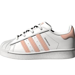 NWT Girls Adidas originals Superstar sneakers size 3.5